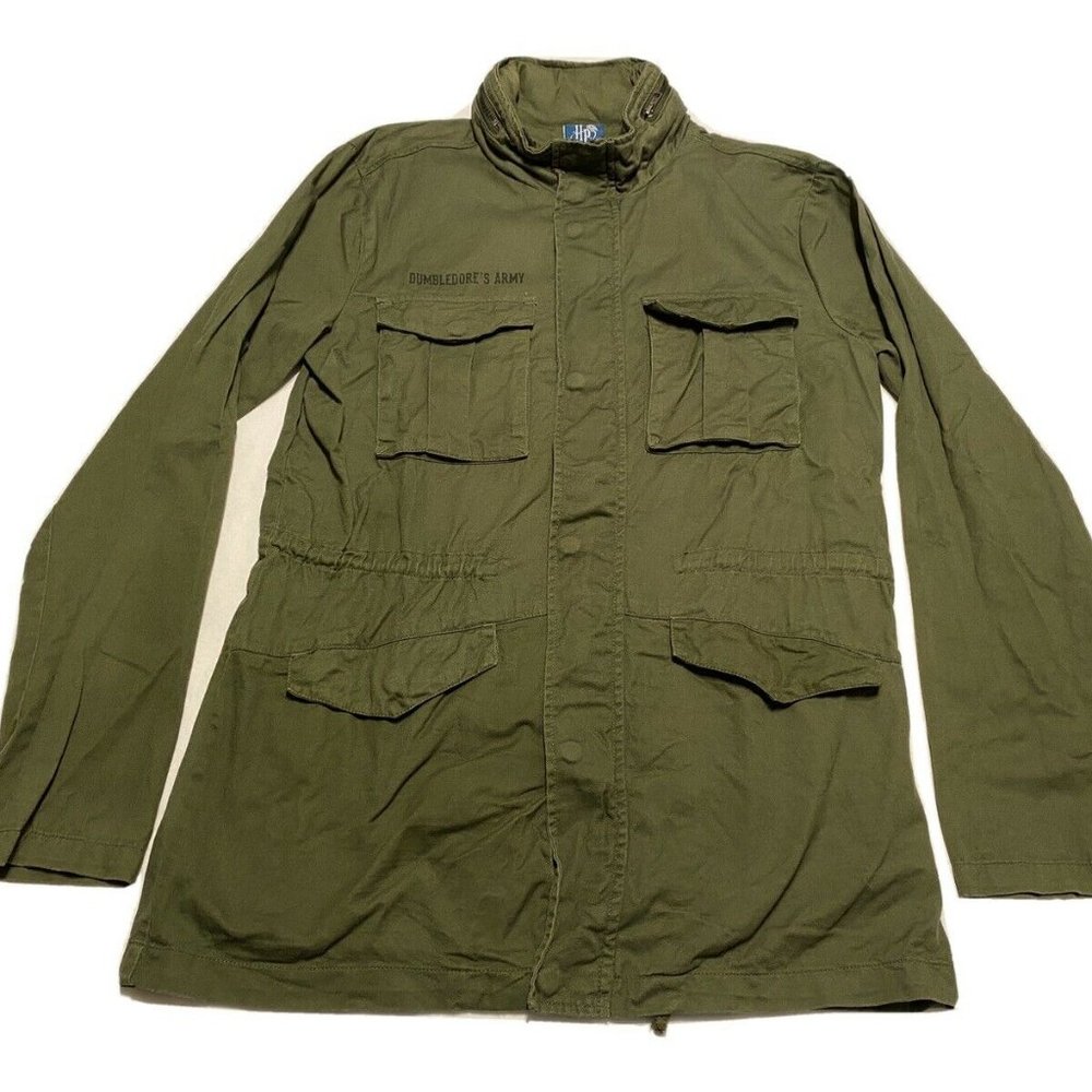 Harry Potter Jacket Sz S HOT TOPIC Dumbledore Army